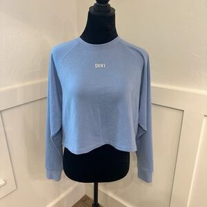DKNY Blue Crop Top‎